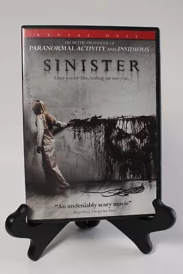 Sinister (DVD 2012) Former Rental • $6.95