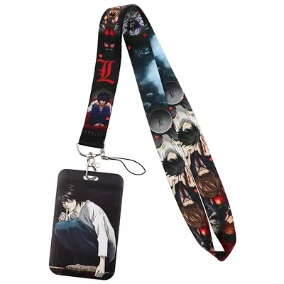 Death Note Manga Anime Series Light Character Lanyard With ID Badge Holder • $7.99