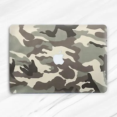 Army Camouflage Camo Texture Hard Case Cover For Macbook Air 11 13 Pro 13 15 16 • $28.46