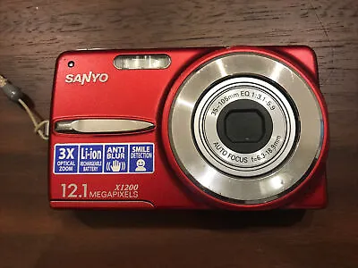 Sanyo VPC X1200 ~12.0MP  4x Zoom ~Digital Camera • $17.80