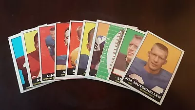 1961 Topps Football Cards Complete Your Set • $5