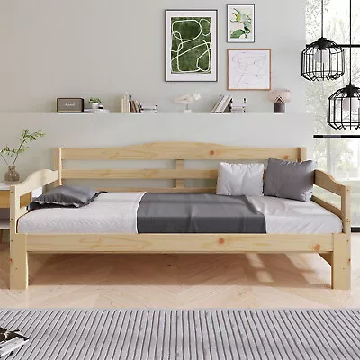 3ft Single Bed Day Bed Cabin Bed With Trundle Sofa Bed Wooden Bed Frame HE • £159.99