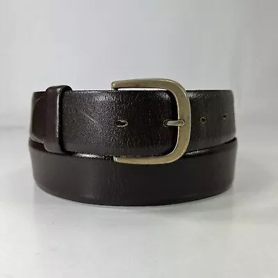 Tex Tan Brown Cowhide Split Belt - Men's Size 38 • $13.60