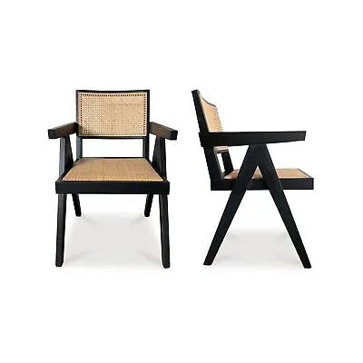 Moe's Home Collection's Takashi Chair Black- Set Of 2 • $790