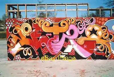£2 • Buy Photo 6x4 - Graffiti Street Art Brighton Hove 1998-2003 Graphotism Pic 1