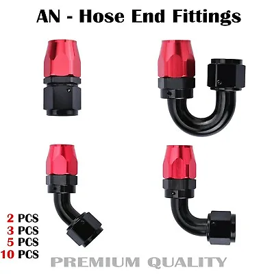 $6.99 • Buy AN4/AN6/AN8/AN10/AN12 Swivel Hose End Fitting Adapter For Oil/Fuel/Gas Hose Line