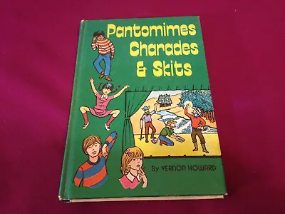 Pantomimes Charades And Skits Book~USED~Vernon Howard~Vintage 1974 Hardcover • $10.95