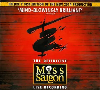 Miss Saigon CD Deluxe  Album 2 Discs (2014) Incredible Value And Free Shipping! • £2.99