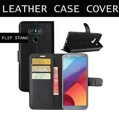 For All LG Mobile Phones Leather Flip Stand Wallet Case Case Cover UK Seller • £5.94