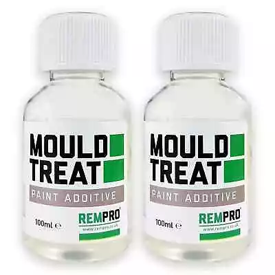 £19.49 • Buy Rempro 2 X 100ml Paint Additive Mix - Anti Mould Solution & Prevention Treatment