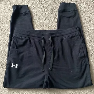 Men’s Under Armour Cold Gear Joggers Size XL Black EUC • $19.99