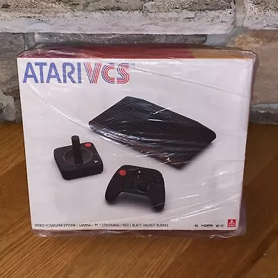 New Sealed Atari VCS 800 Onyx Wood Grain 4K HDMI Wifi 32GB Game Console • $446.97