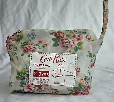 Cath Kidston Cag In A Bag Raincoat 2-3 Years  Packway Mac/Jacket Floral  • £6.99