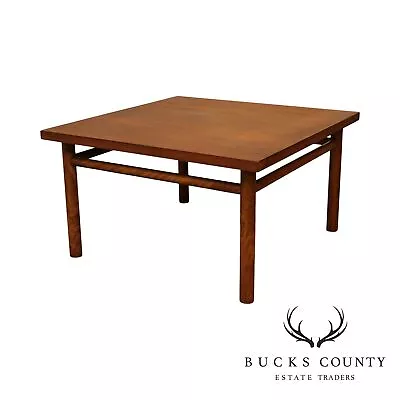 T. H. Robsjohn Gibbings For Widdicomb 32 Inch Square Walnut Coffee Table • $995