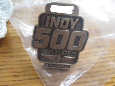 2021 Indianapolis 500 Bronze Pit Badge • $150