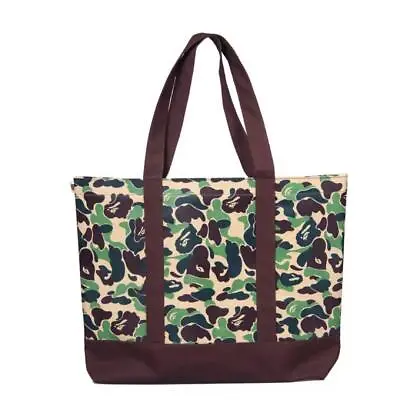 BAPE A BATHING APE Camouflage ABC Camo Tote Bag Emook 2010 Winter Collection • $34.99