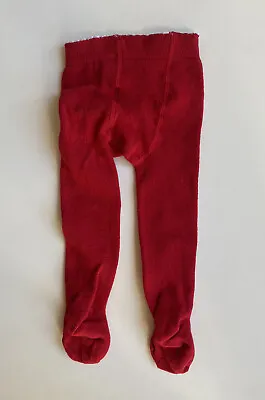 Marquise Baby Girl Size 0-6 Months Red Tights Stockings VGUC • $6.95