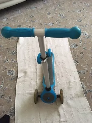 John Lewis My First Mini Scooter Aqua Blue Kid Child 3 Wheels 2-6 Years • £20