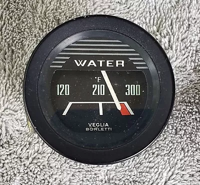 Fiat 850 Spider Coolant Temperature Gauge - Original Veglia • $44