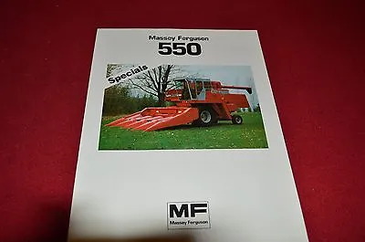 Massey Ferguson 550 Specials Combine Dealer's Brochure LCOH  • $14.99