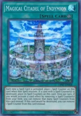 Yugioh-Magical Citadel Of Endymion-Super Rare-UNL-OP07 EN008 (LP) • $3.08