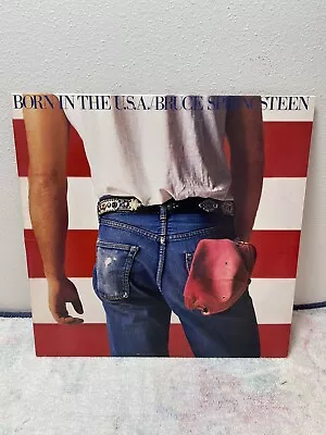 Bruce Springsteen –Born In The USA LP Mislabeled 2 Side 2 Labels Used No Side 1 • $99.99