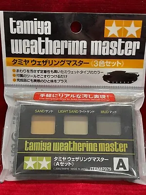 Tamiya 87079 Weathering Master Set A - Sand Light Sand Mud • £5.50