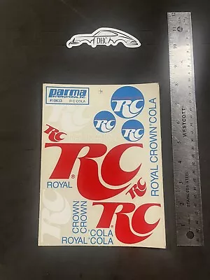 Parma Vintage RC Decal Sheet # 10633 RC Cola 1/10th 6x8  • $12.99