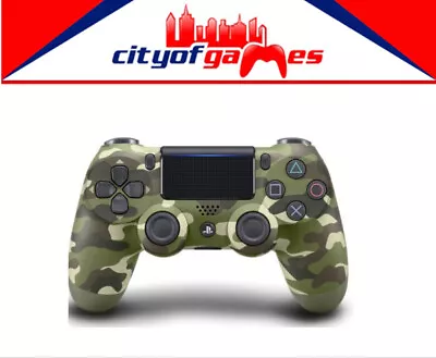 $99.95 • Buy Genuine PS4 DualShock 4 Green Camo Wireless Controller V2 Brand New In Stock