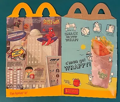 Spider-Man / Littlest Pet Shop 2009 McDonald's Happy Meal Box • $4