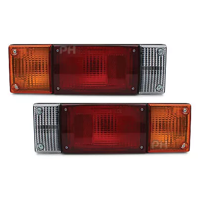 Tray Back Tail Lights PAIR Fits Nissan Patrol Ute GQ GU 1988 - 2014  • $77