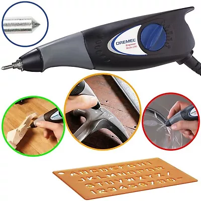 Dremel Electric Engraver Engraving Tool Kit Metal Plastic Wood Glass Carve Tool • $30.24