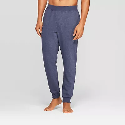 Medium Tall Long - Mens Knit Jogger Pajama Pants - Goodfellow Co - Navy Blue • $9.43