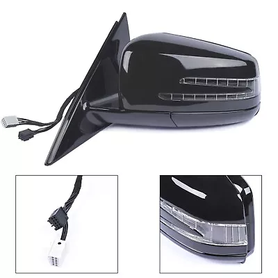 For Mercedes W212 E350 E250 Sedan 10-16 Front Left Driver RearView Door Mirror • $88.50