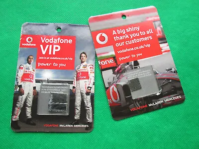 Genuine Set F1 McLaren Mercedes VIP Hamilton Button Race Suit & Car Part Carbon • $64.99