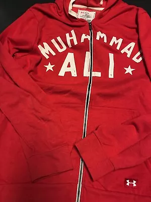 Roots Of Fight Muhammad Ali Zip Up Hoodie Sweatshirt Large • $65