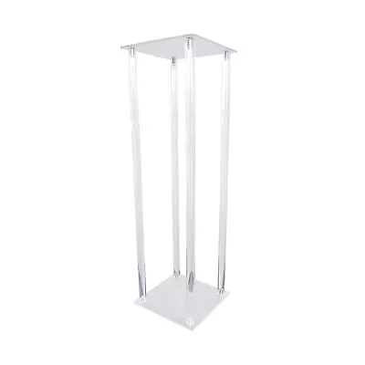 Acrylic Pillar Centerpiece Stand Clear 25-Inch • $60.95