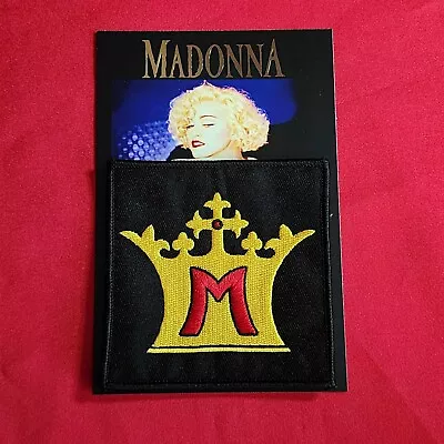 Madonna Embroidery Patch Celebration Tour Blond Ambition Tour Bomber Jacket VIP • $13