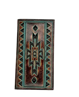 Ariat Rodeo Turquoise Southwest - Accessories Wallet - A3560002 • $49