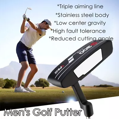 Right Hand Golf Putter Club For Men Golf Practice Putter Outdoor Golf Accessies • $43.99