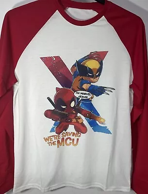 Mcu / X-men Saving Wolverine & Deadpool Custom New Film T-shirt Sizes XS - XL • £9.99