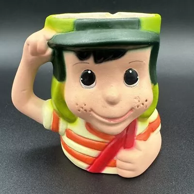 El Chavo Del Ocho Pottery Mug Cup Vintage Ceramic Planter Figure 4.25  • $6.95