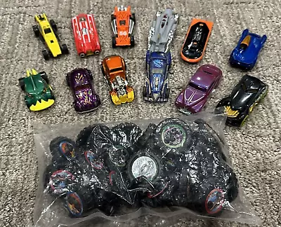 Hot Wheels Monster Truck Lot 24 Cupcake Rings New Sealed Bag 12 Matchbox Cars Eu • $25