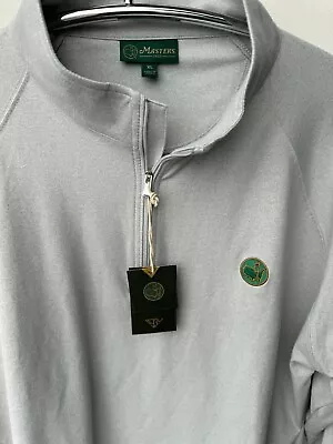 Masters 1934  Berckmans Place 1/4 Quarter Zip Pullover Gray XL Augusta National • $275