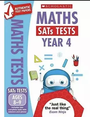 Maths Test - Year 4 (National Curriculum SATs Tests) - Paperback / Softback • £10