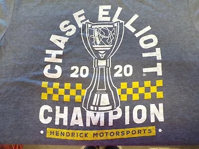 Chase Elliott #9 2020 Hendrick Motorsports Champion NASCAR Cup T Shirt One Sided • £21.92