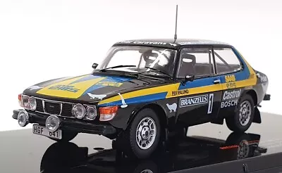 Ixo 1/43 Scale RAC298 - Saab 99 EMS Swedish Rally 1977 - #1 Eklund/Cederberg • £54.99