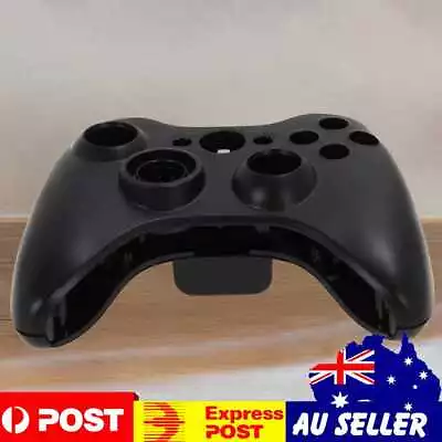 Wireless Controller Full Case Shell Cover + Buttons For XBox 360 Black • $11.30