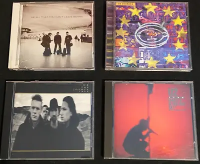 U2 4 CD Lot - Live / The Joshua Tree / Zooropa / All That You Can't Leave Behind • $8.50