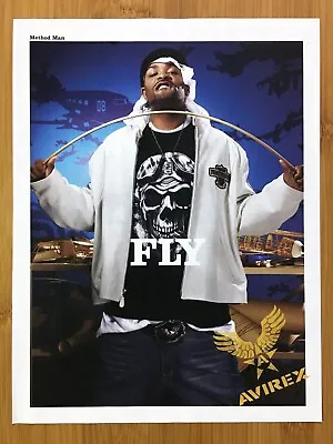 2005 Method Man  FLY  Avirex Print Ad/Poster Official Music Rap Artist Promo Art • $14.99